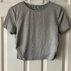 Classic Gray Women's Crop Top
